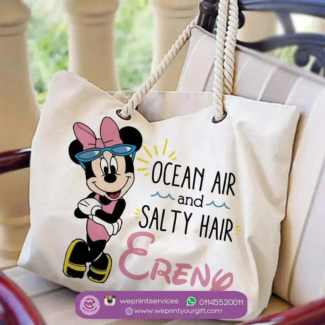 Beach-Bag - Minnie Summer - WE PRINT