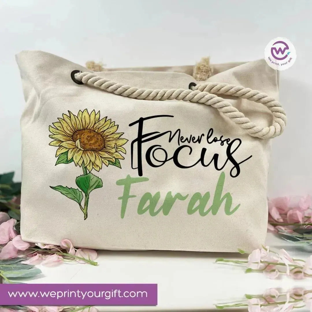 Beach-Bag -Motivation quotes - WE PRINT