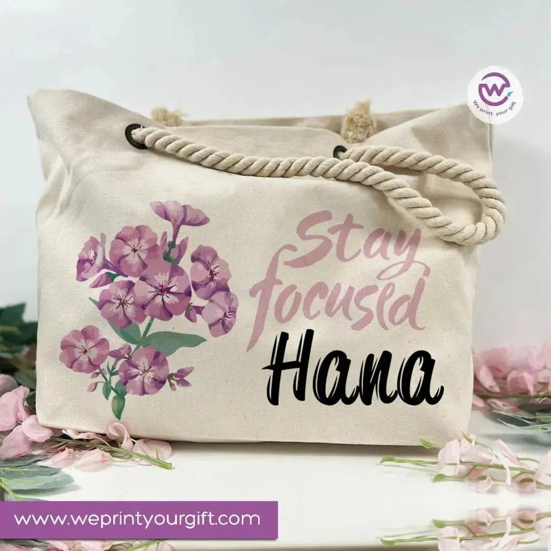 Beach-Bag -Motivation quotes - WE PRINT