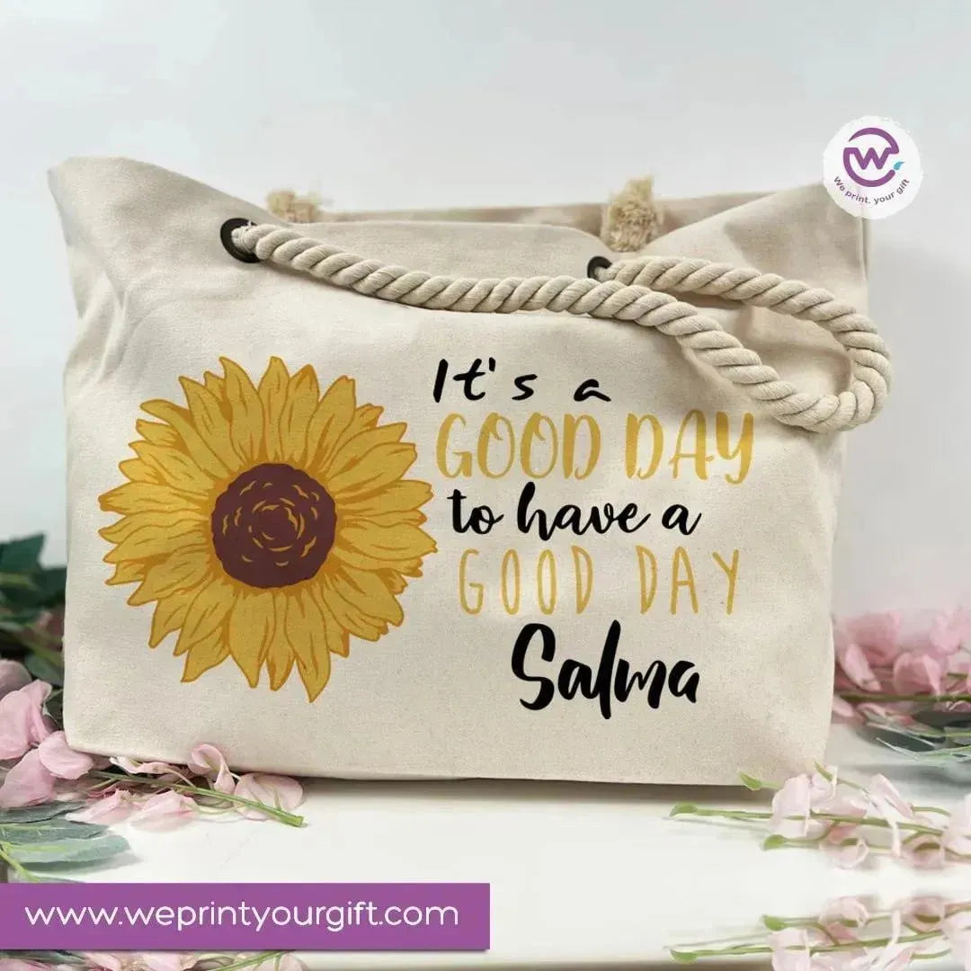 Beach-Bag -Motivation quotes - WE PRINT
