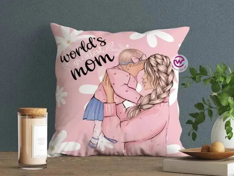 Canvas Cushion-Square Shape - Mother's Day - WE PRINT