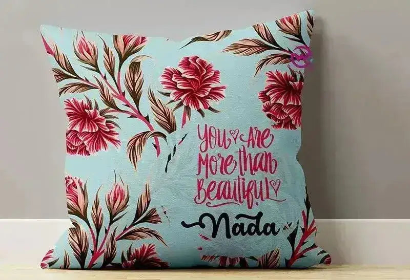 Canvas Cushion-Square Shape - Motivation - WE PRINT