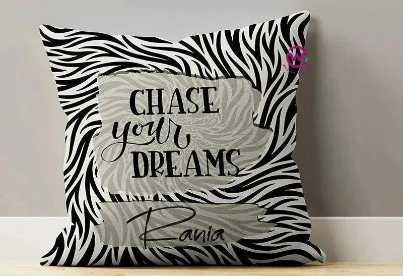 Canvas Cushion-Square Shape - Motivation - WE PRINT