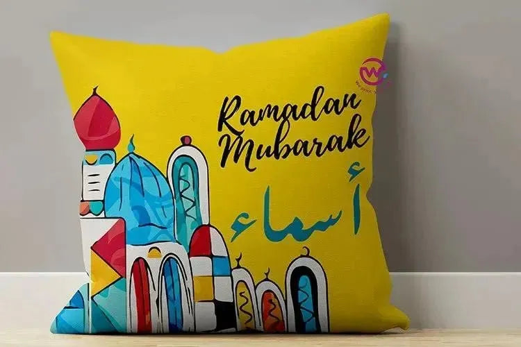 Canvas Cushion-Square Shape - Ramadan -A - WE PRINT