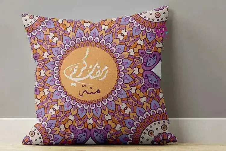 Canvas Cushion-Square Shape - Ramadan -A - WE PRINT