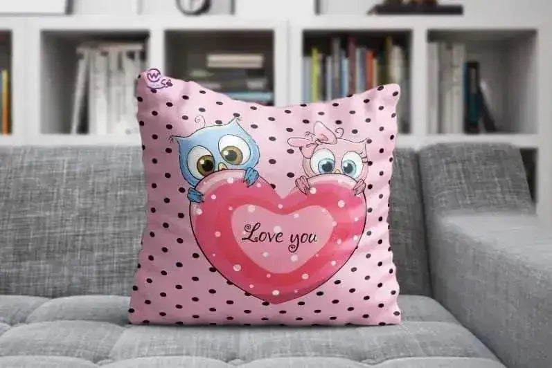 Canvas Cushion-Square Shape - Valentine's Day - WE PRINT
