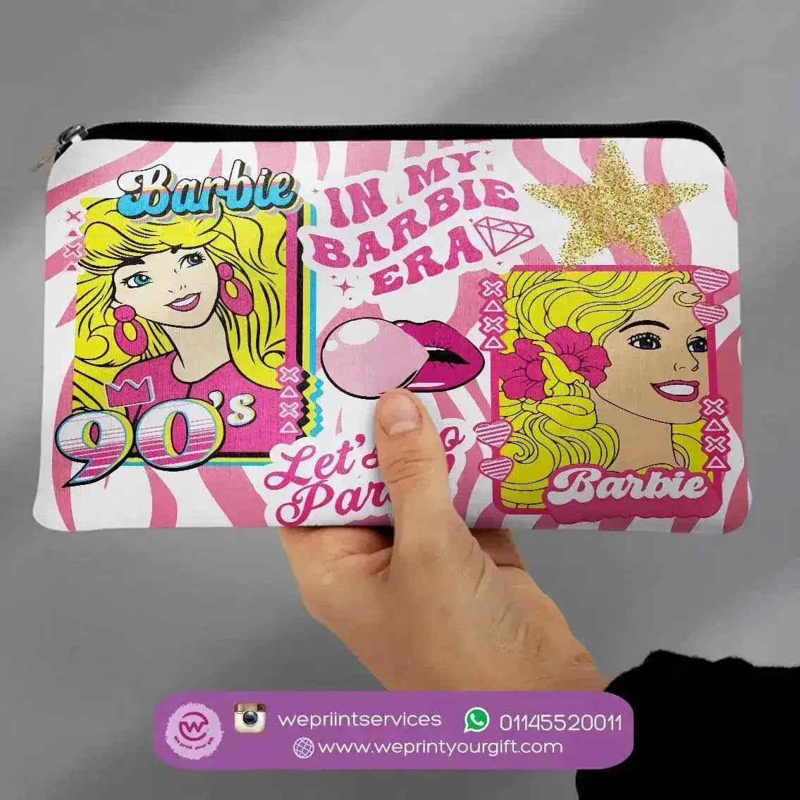 Canvas - Pencil Case - Barbie - WE PRINT