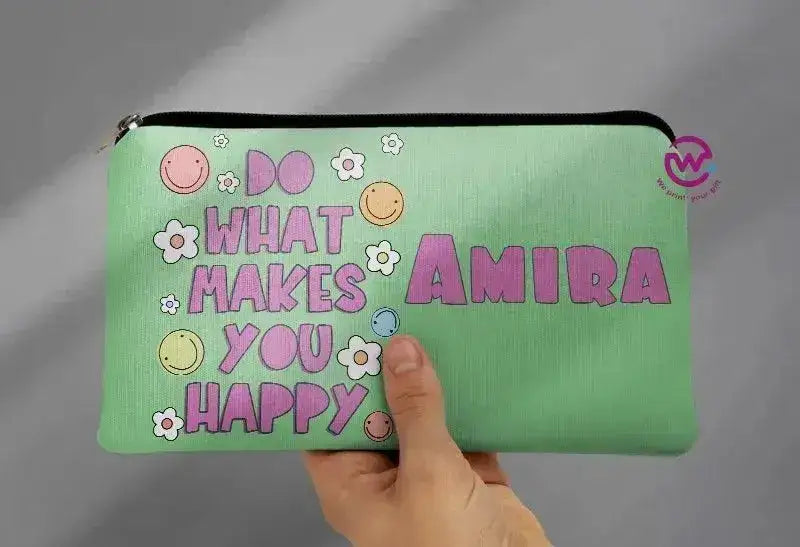 Canvas - Pencil Case -inspirational quotes - WE PRINT