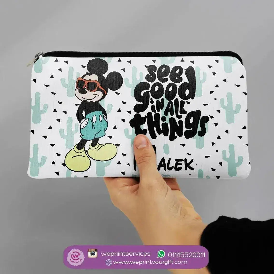 Canvas - Pencil Case - Minnie Mouse - WE PRINT