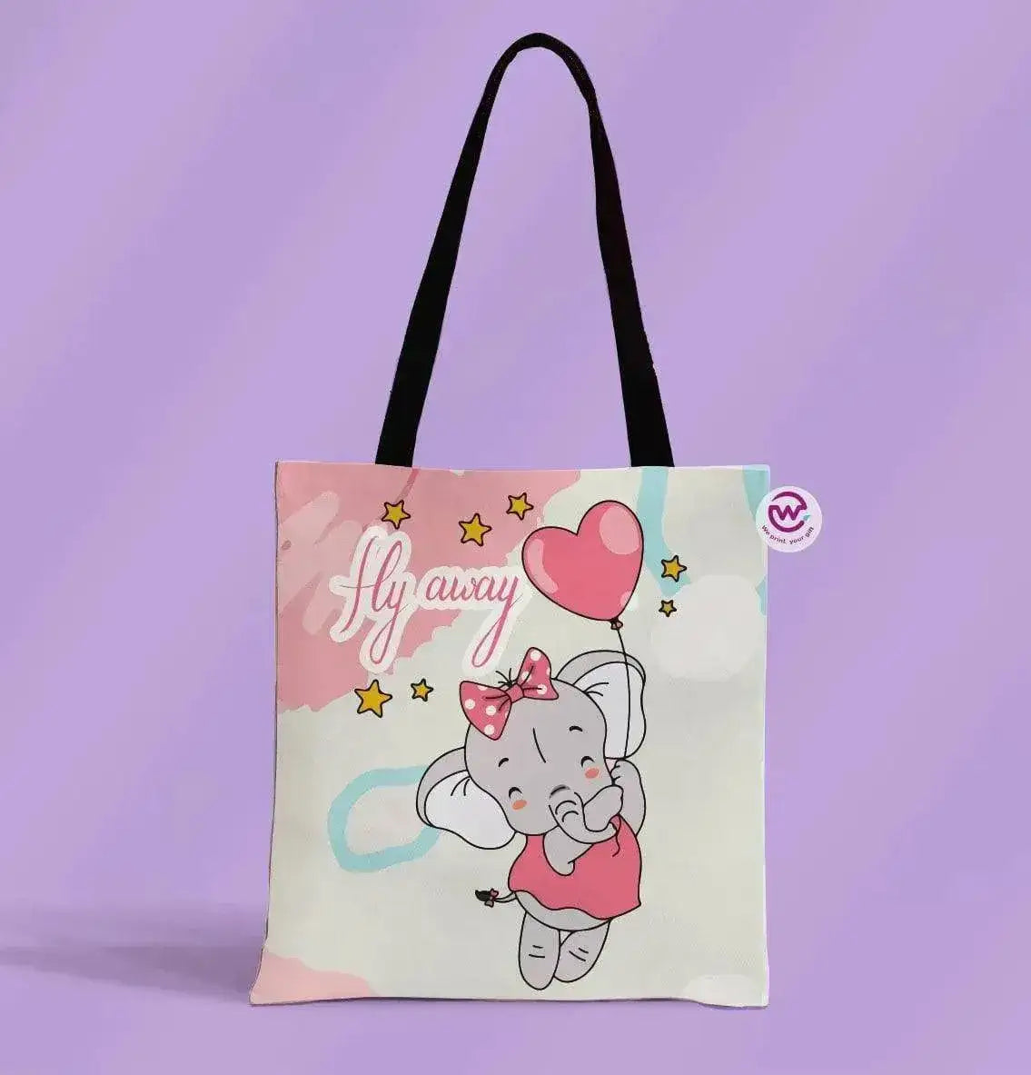 Canvas Tote Bag - Elephant - WE PRINT