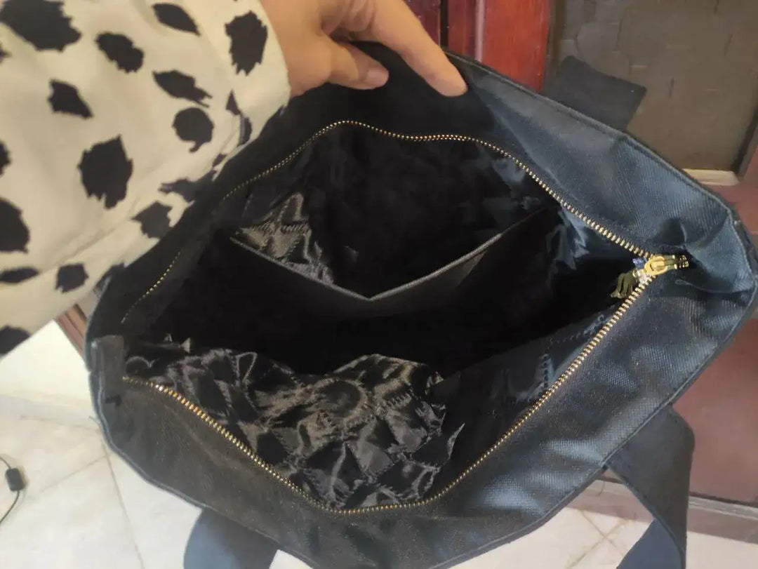 Choose cross Tote Bag Style - اختر نوع الحقيبة - WE PRINT