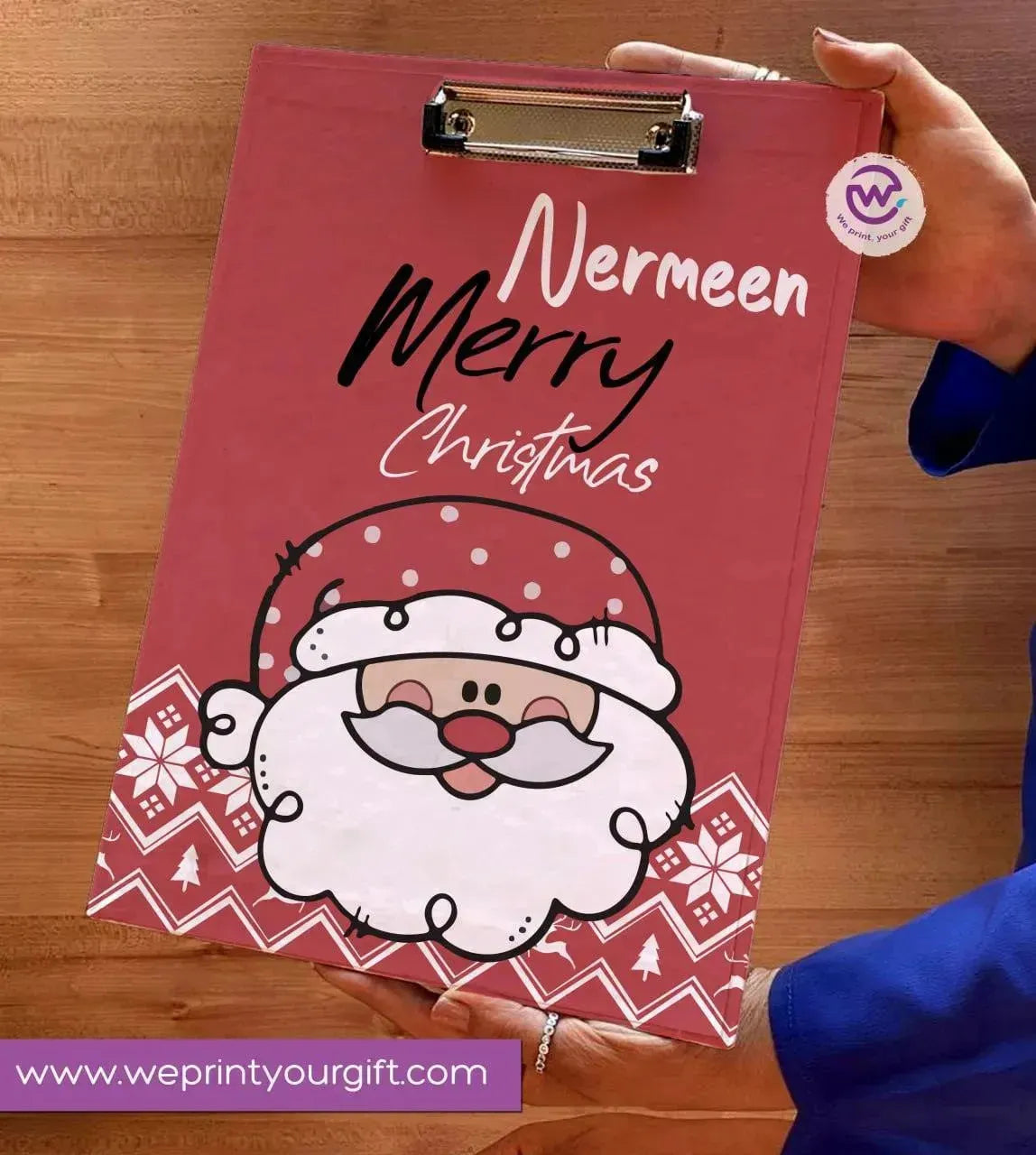 Clipboard- Christmas - WE PRINT