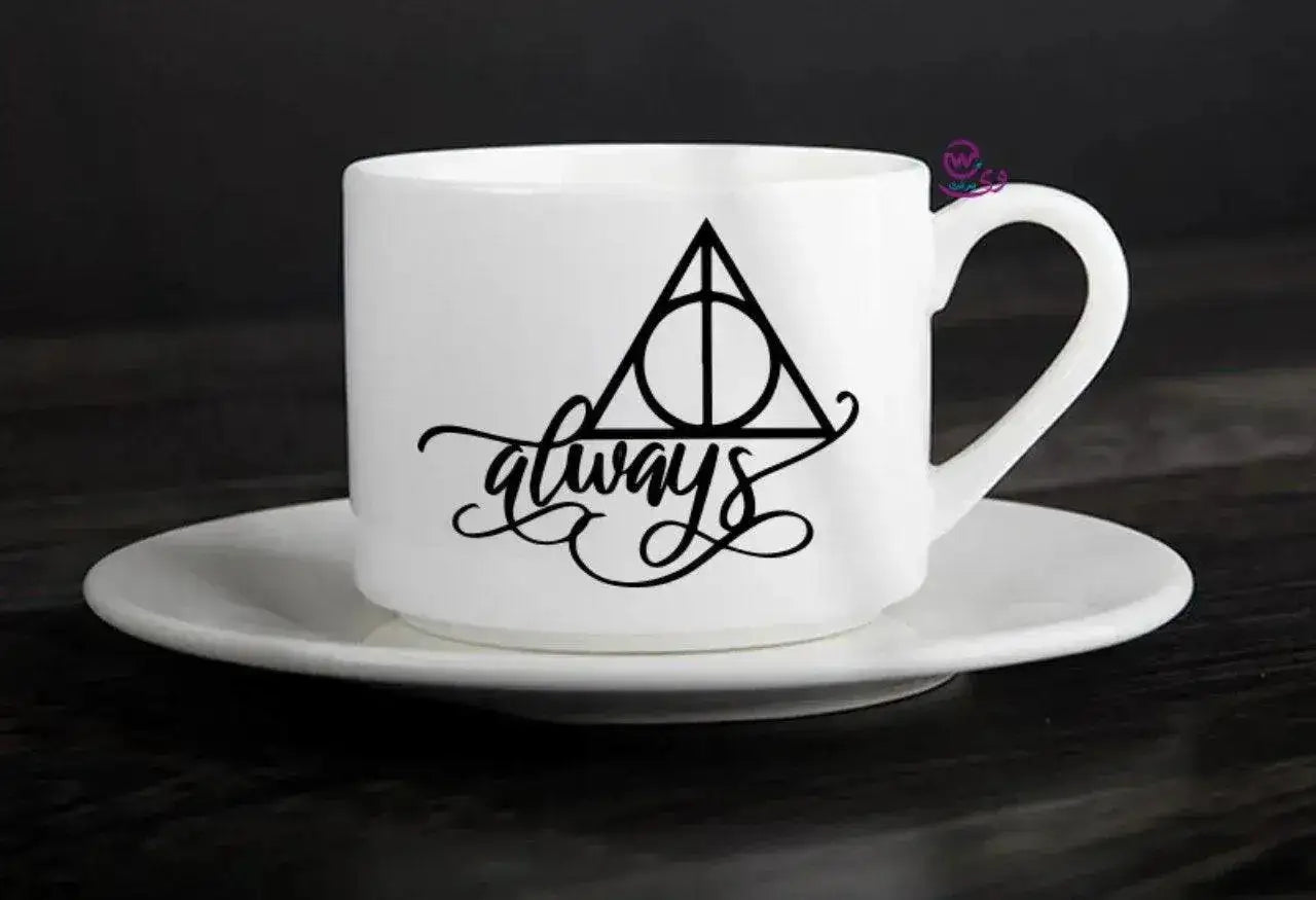 custom coffee cup- Harry potter - WE PRINT