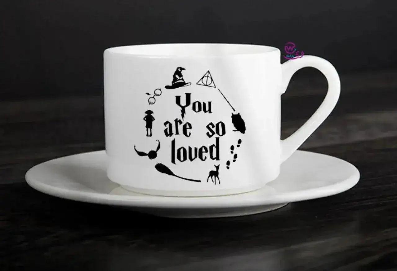 custom coffee cup- Harry potter - WE PRINT