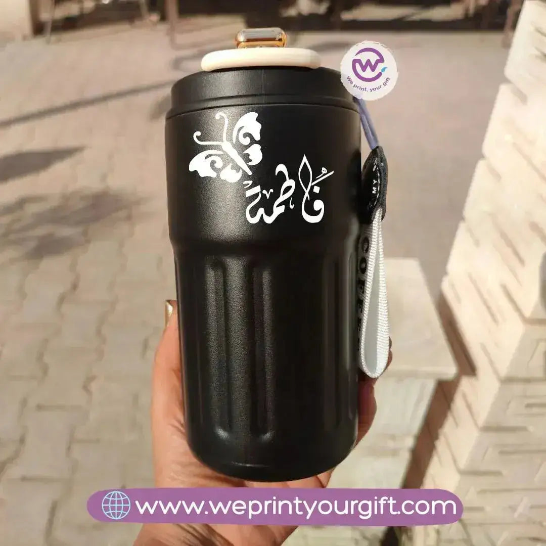 Coffee Mug With Temperature Display-Names - WE PRINT