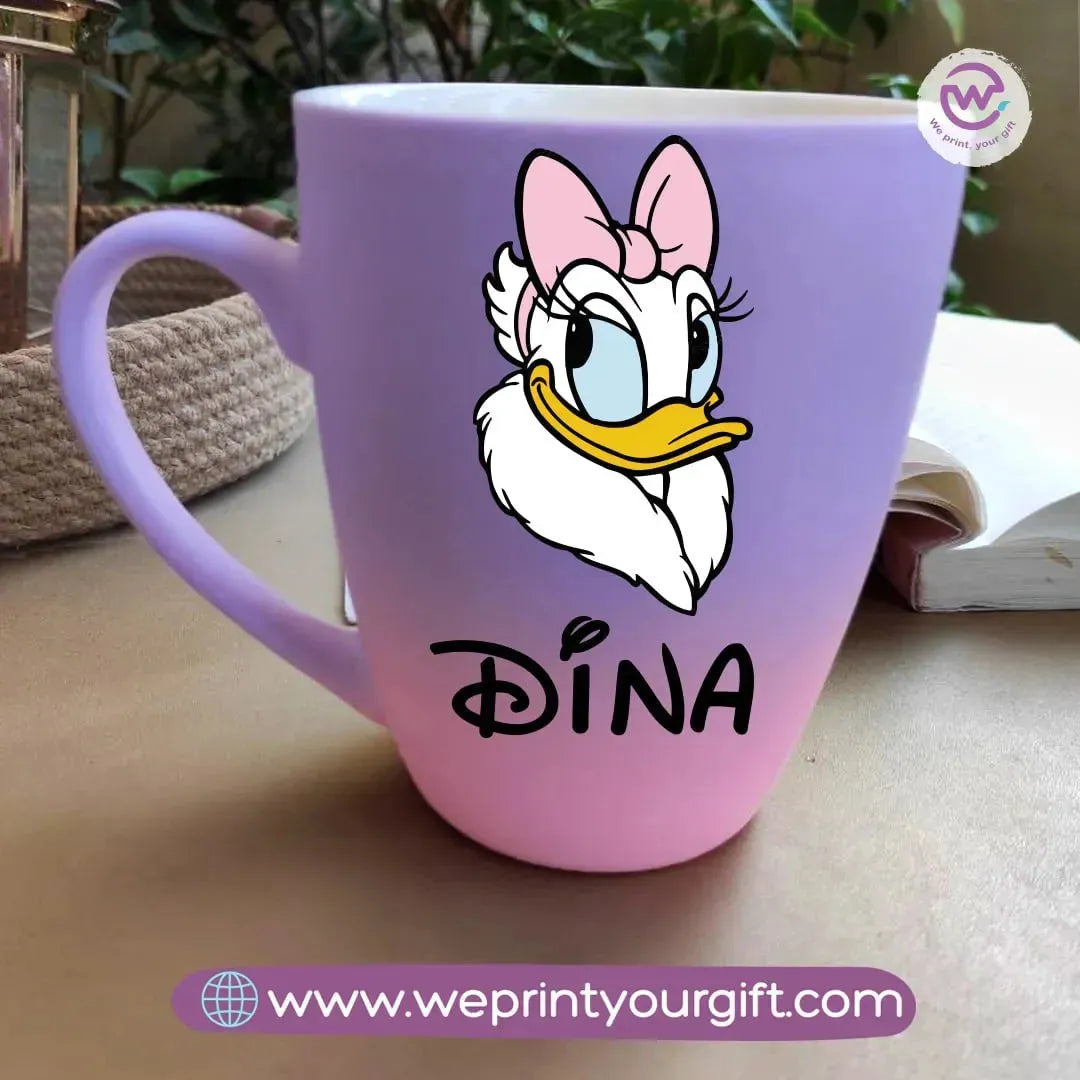 Colored Ceramic Mug- Disney - WE PRINT