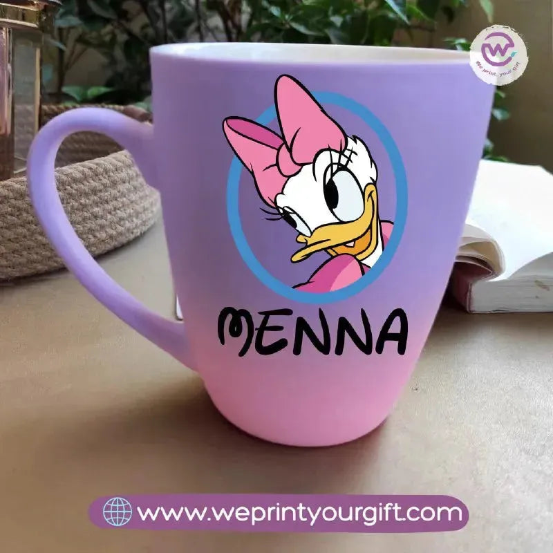 Colored Ceramic Mug- Disney - WE PRINT