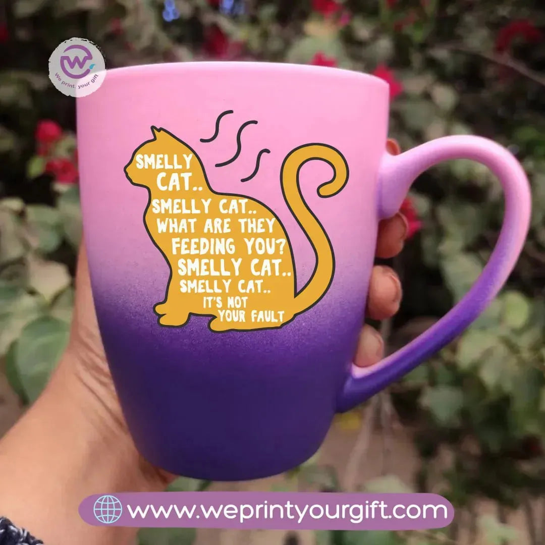 Colored Ceramic Mug- Friends - WE PRINT