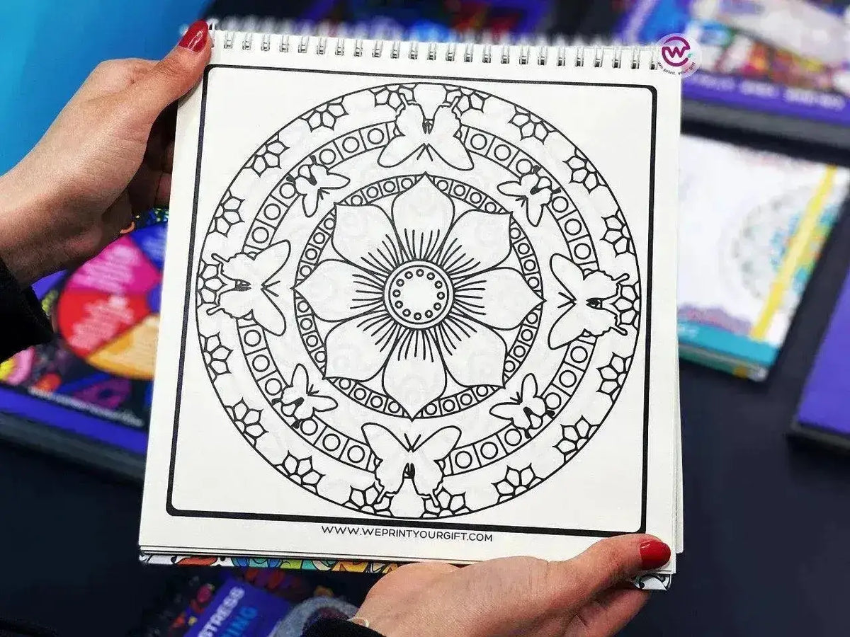 Coloring-Book- Mandala - WE PRINT