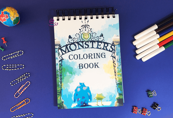 Coloring Book - Monster INC. - weprint.yourgift