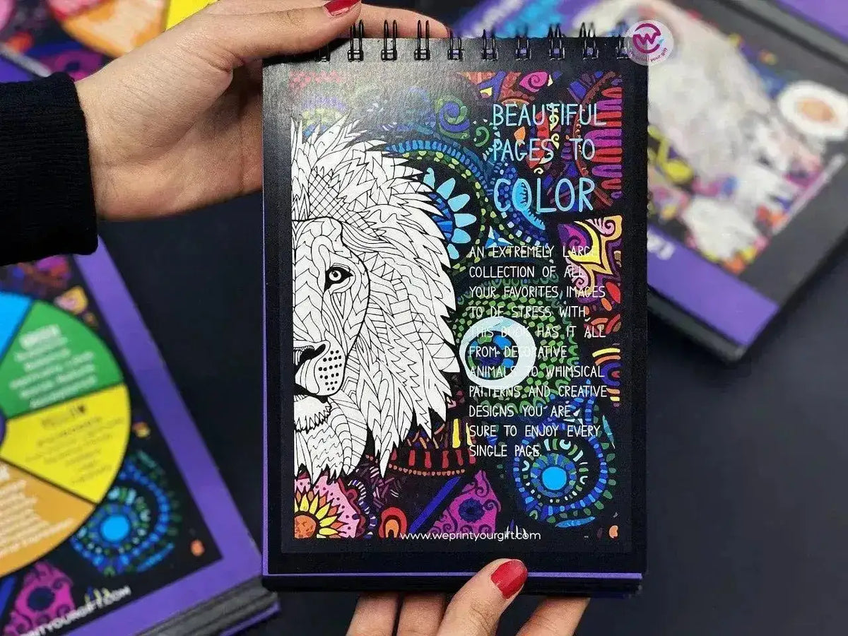Coloring-Book - Wild Animals - WE PRINT