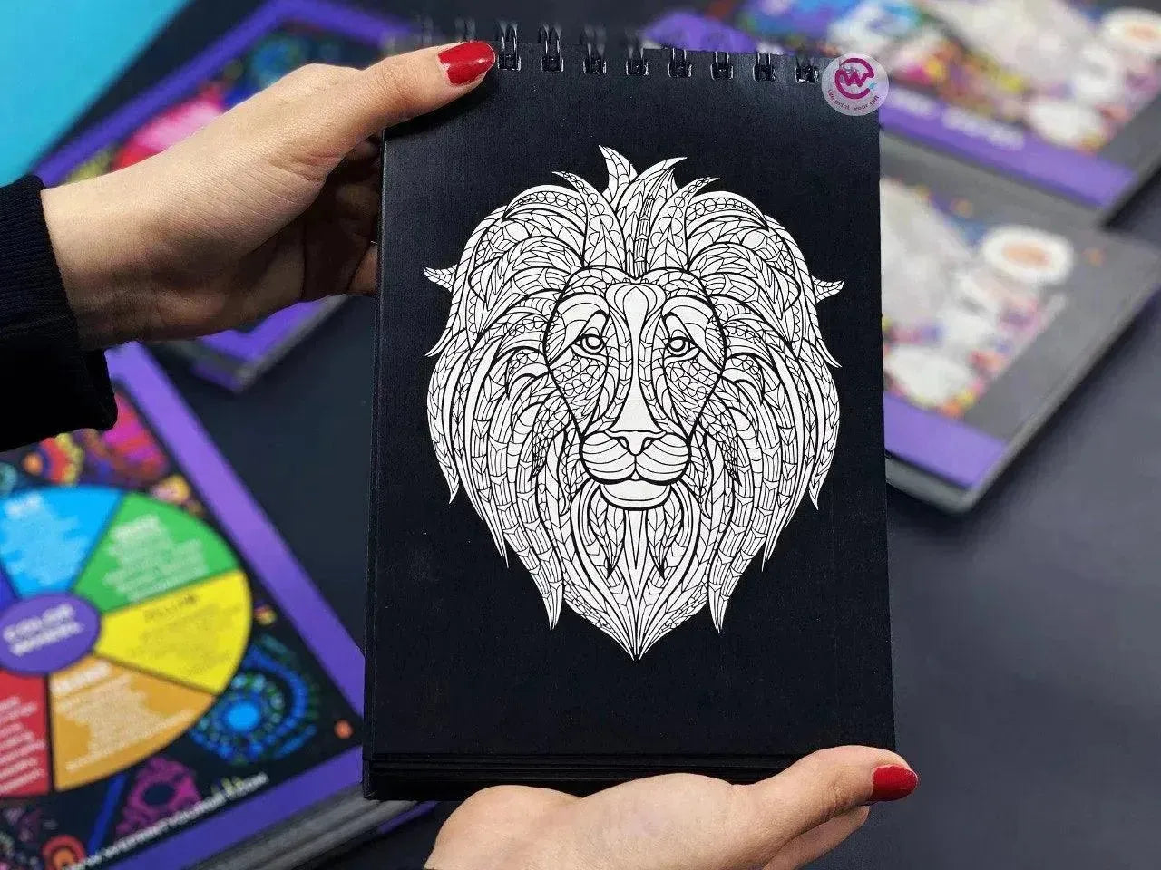 Coloring-Book - Wild Animals - WE PRINT