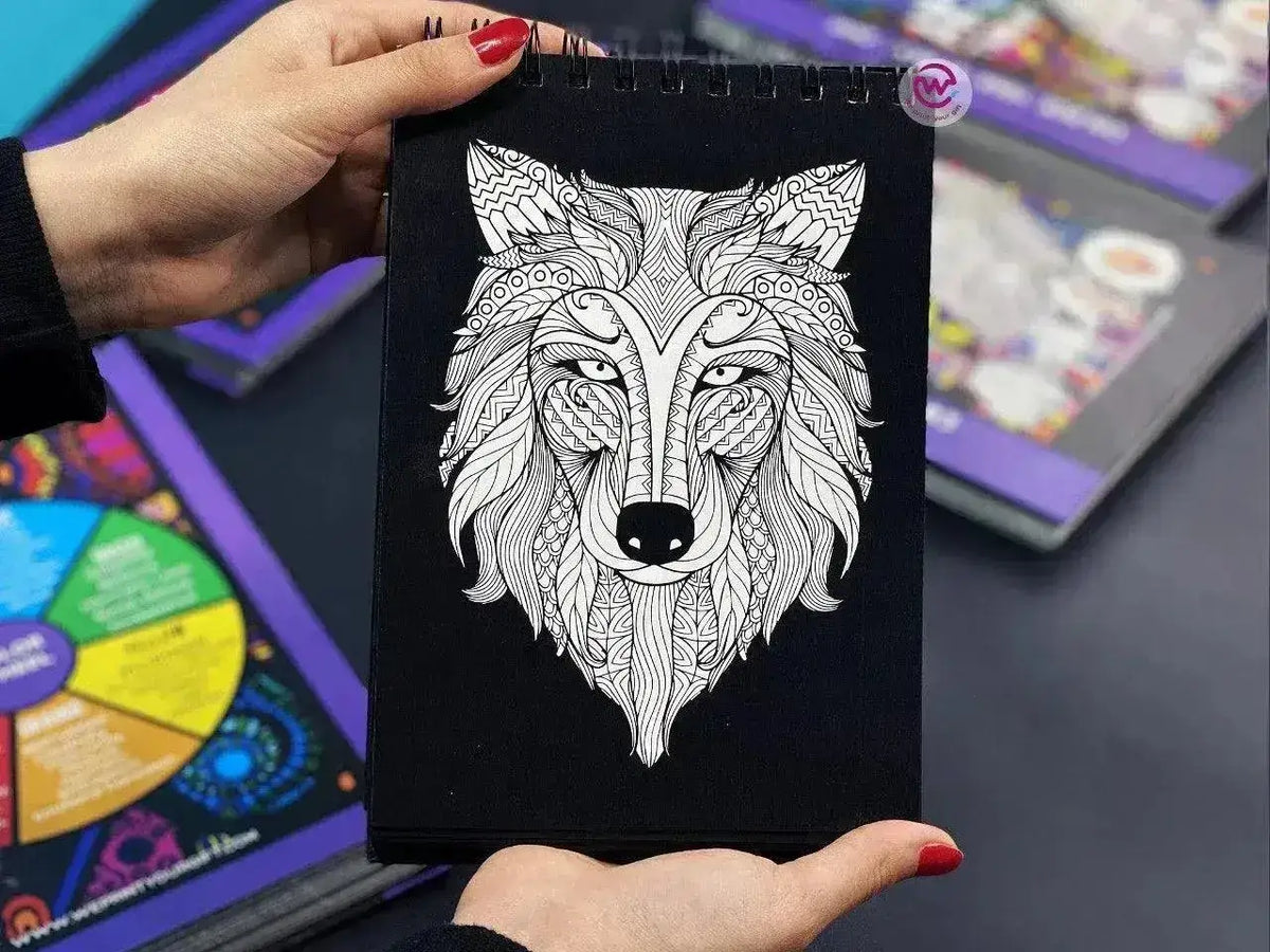 Coloring-Book - Wild Animals - WE PRINT