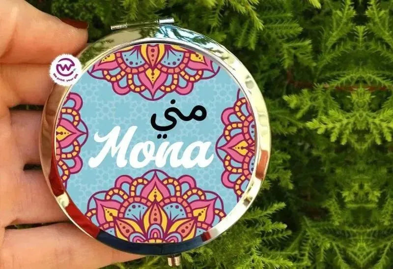 Compact Mirror- Mandala - WE PRINT