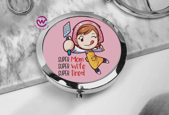 Personalized compact mirror gifts 