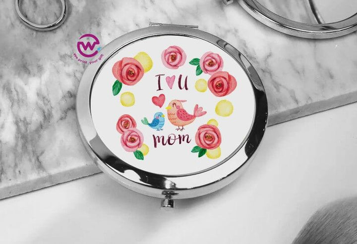 Mother's Day compact mirror designs