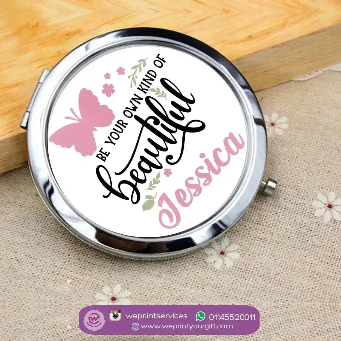 Compact Custom Mirror - Motivation-C - WE PRINT