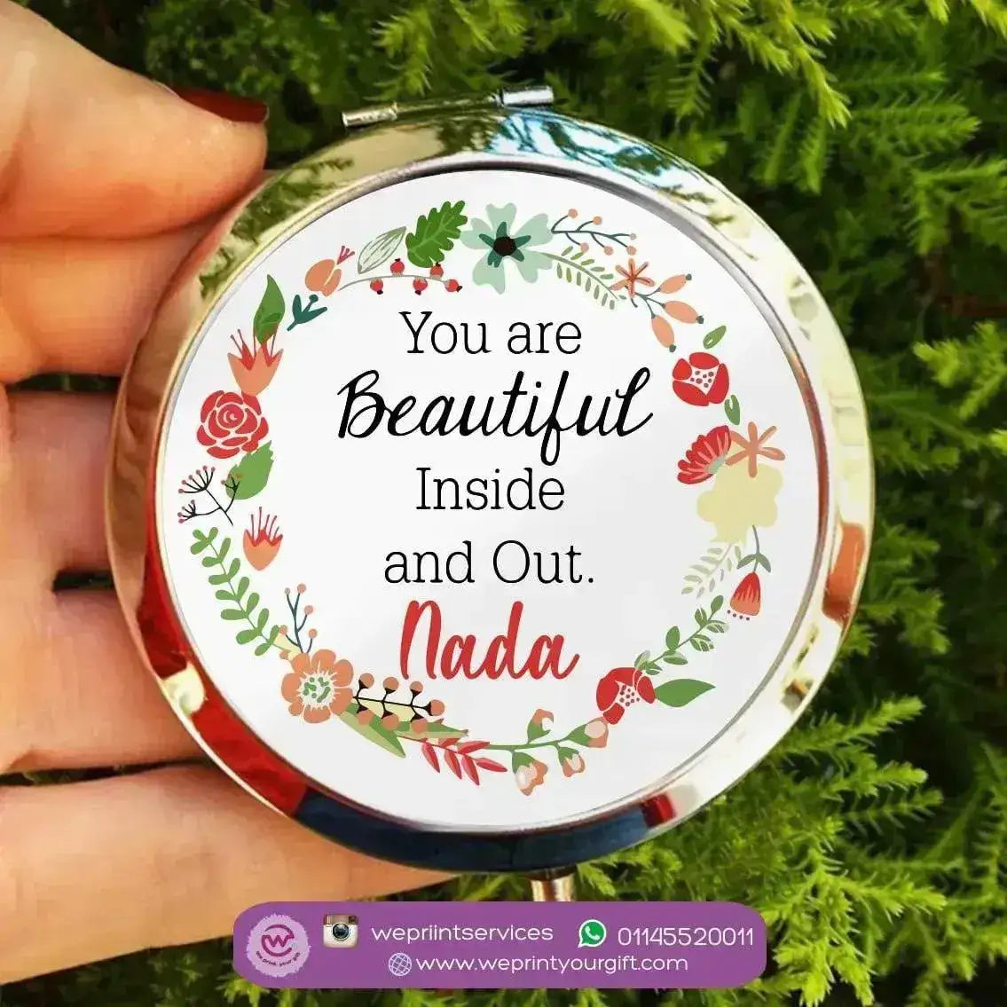 Compact Mirror - Motivation-D - WE PRINT