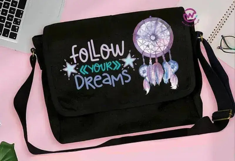 personalized bag- Cross Bag - Dream Catcher - WE PRINT