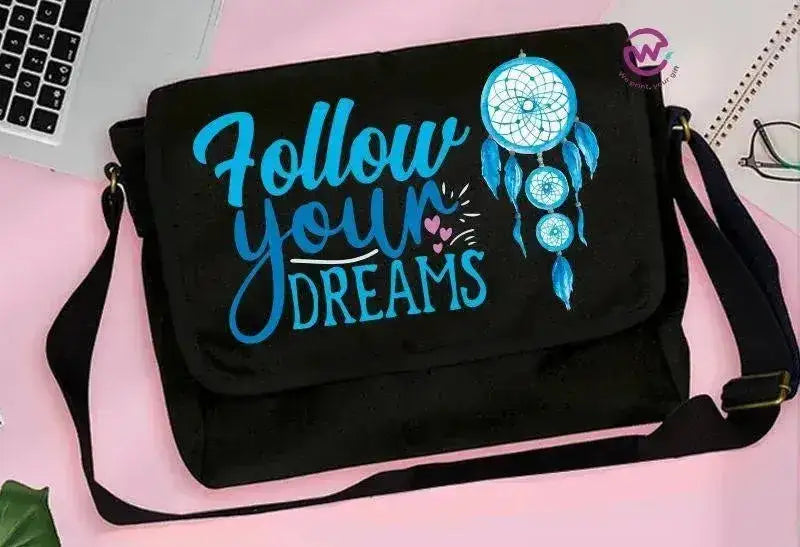 personalized bag- Cross Bag - Dream Catcher - WE PRINT