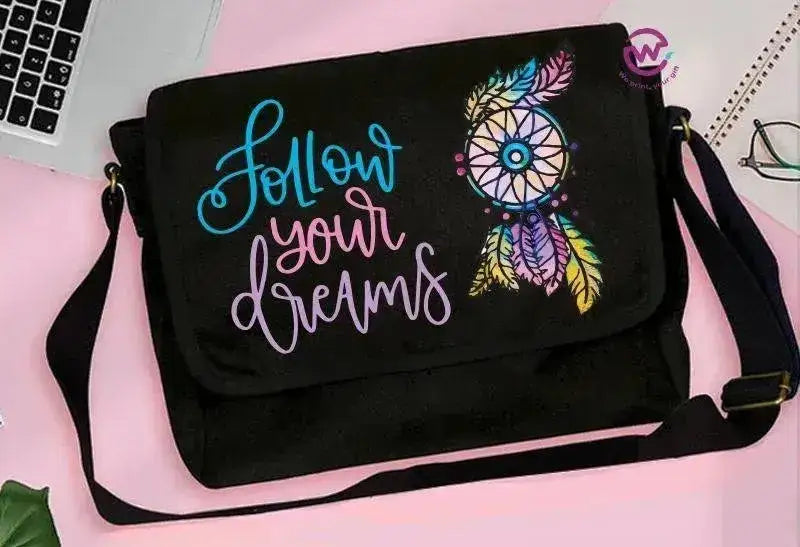personalized bag- Cross Bag - Dream Catcher - WE PRINT