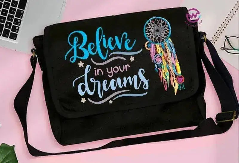 personalized bag- Cross Bag - Dream Catcher - WE PRINT
