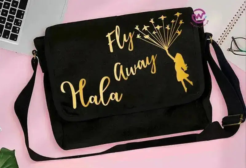 Cross Bag - Motivation-gold printing - WE PRINT