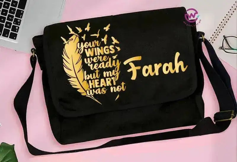 Cross Bag - Motivation-gold printing - WE PRINT