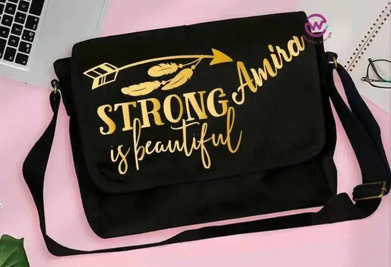 Cross Bag - Motivation-gold printing - WE PRINT