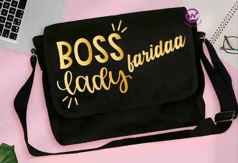Cross Bag - Motivation-gold printing - WE PRINT