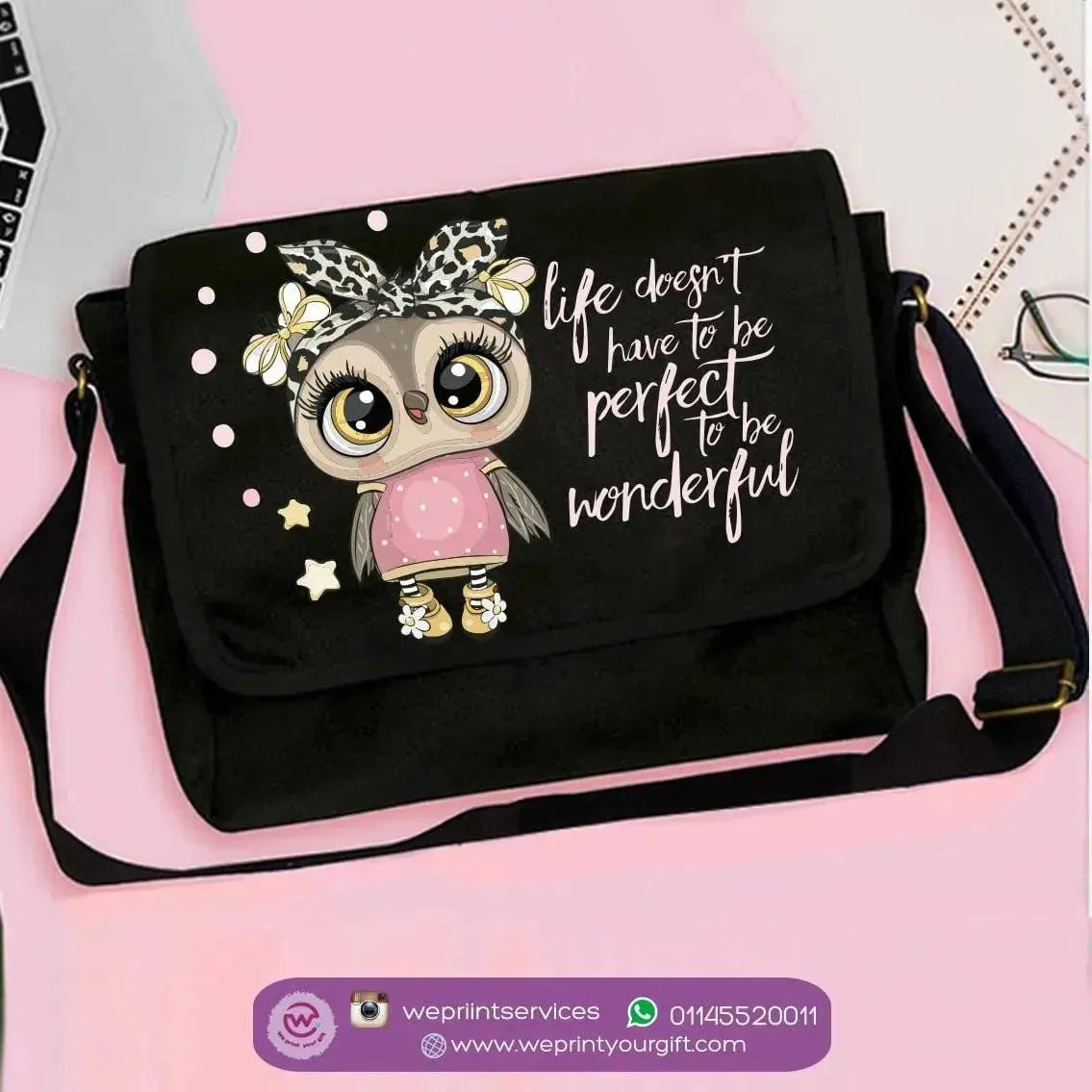 Cross Bag - Owl - WE PRINT