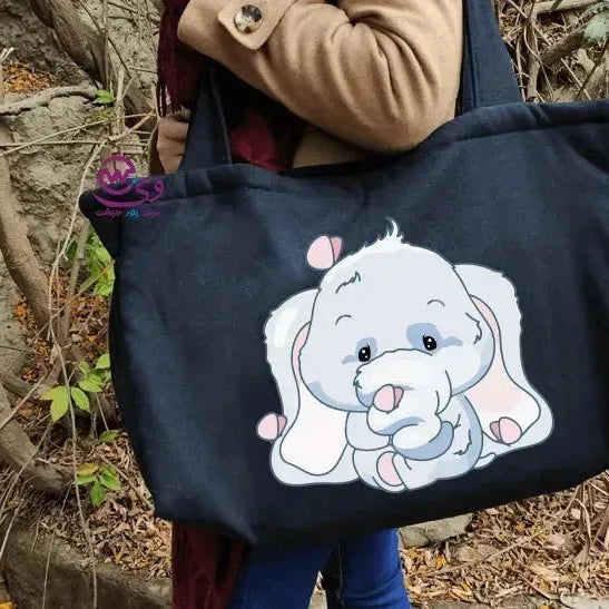 custom diaper bag -Elephant - WE PRINT