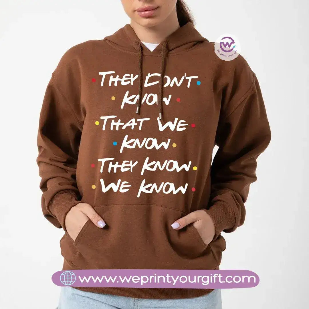 Custom Hoodie- Friends series - WE PRINT