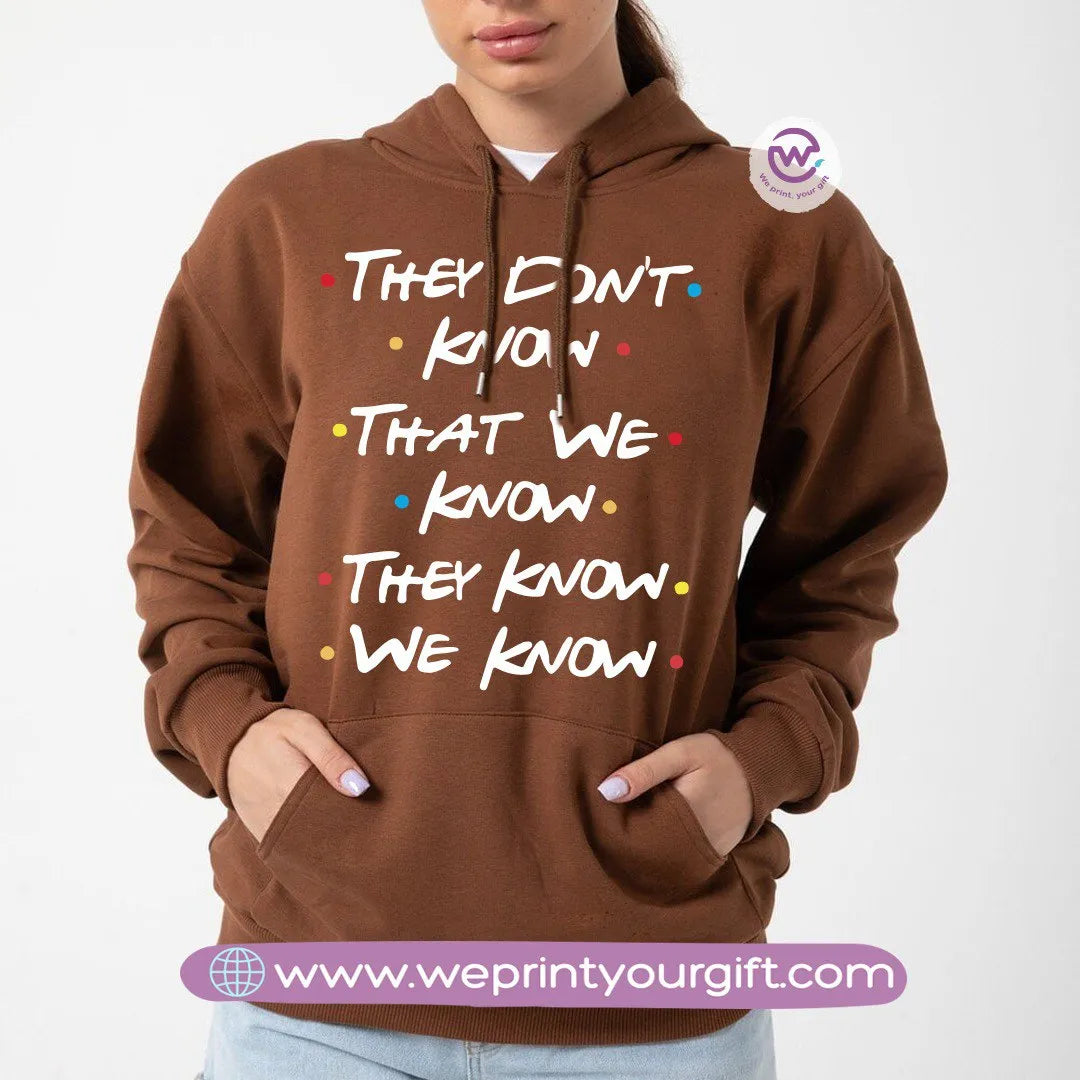 Custom Hoodie- Friends series - WE PRINT