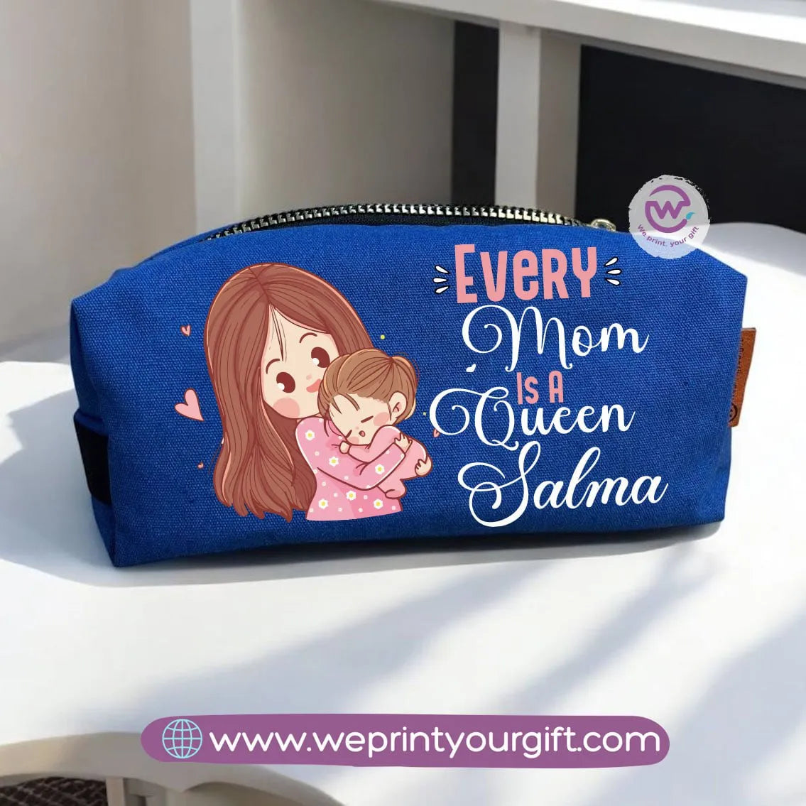 Custom Makeup Bag- Mom designs - WE PRINT