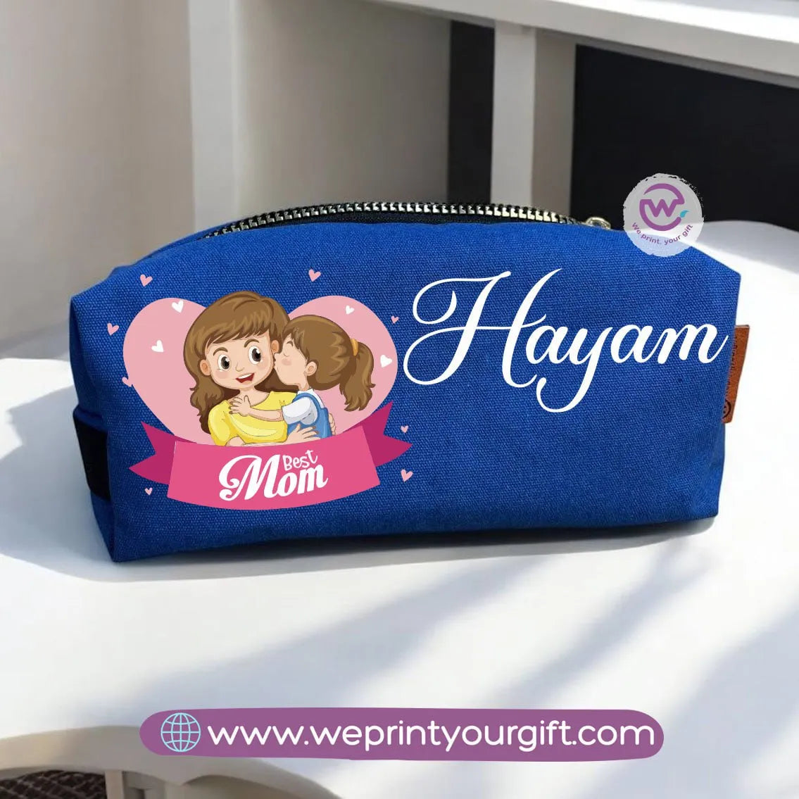 Custom Makeup Bag- Mom designs - WE PRINT