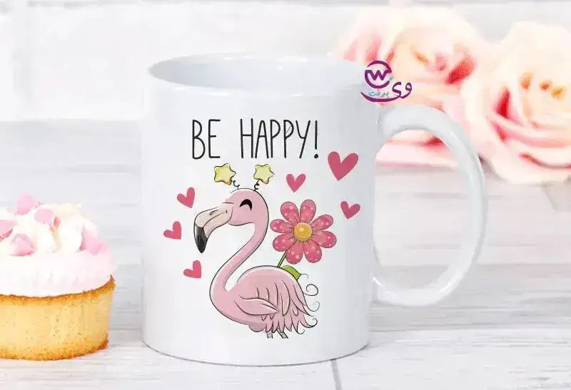 Custom Mugs-Ordinary -Flamingos - WE PRINT