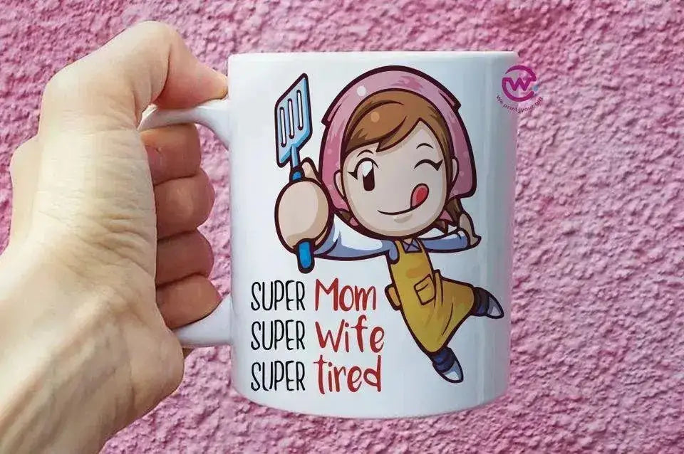 Custom Mugs-Ordinary-Mom Designs-C - WE PRINT
