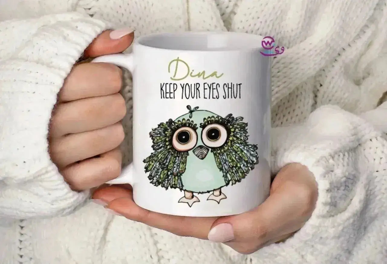 Custom Mugs-Ordinary- Owl - WE PRINT