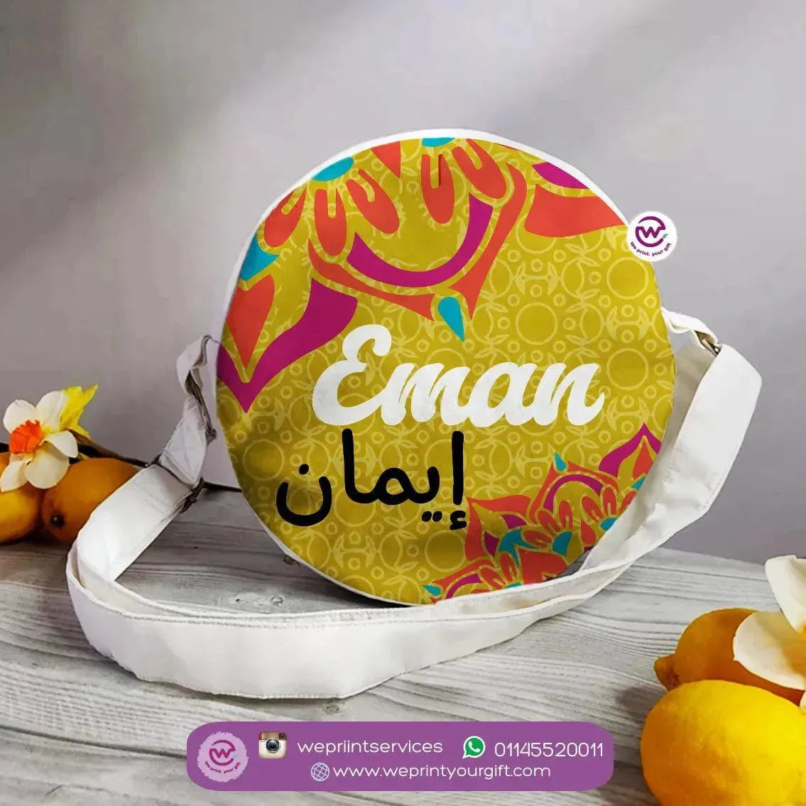 Custom Round Bag - Mandala - WE PRINT